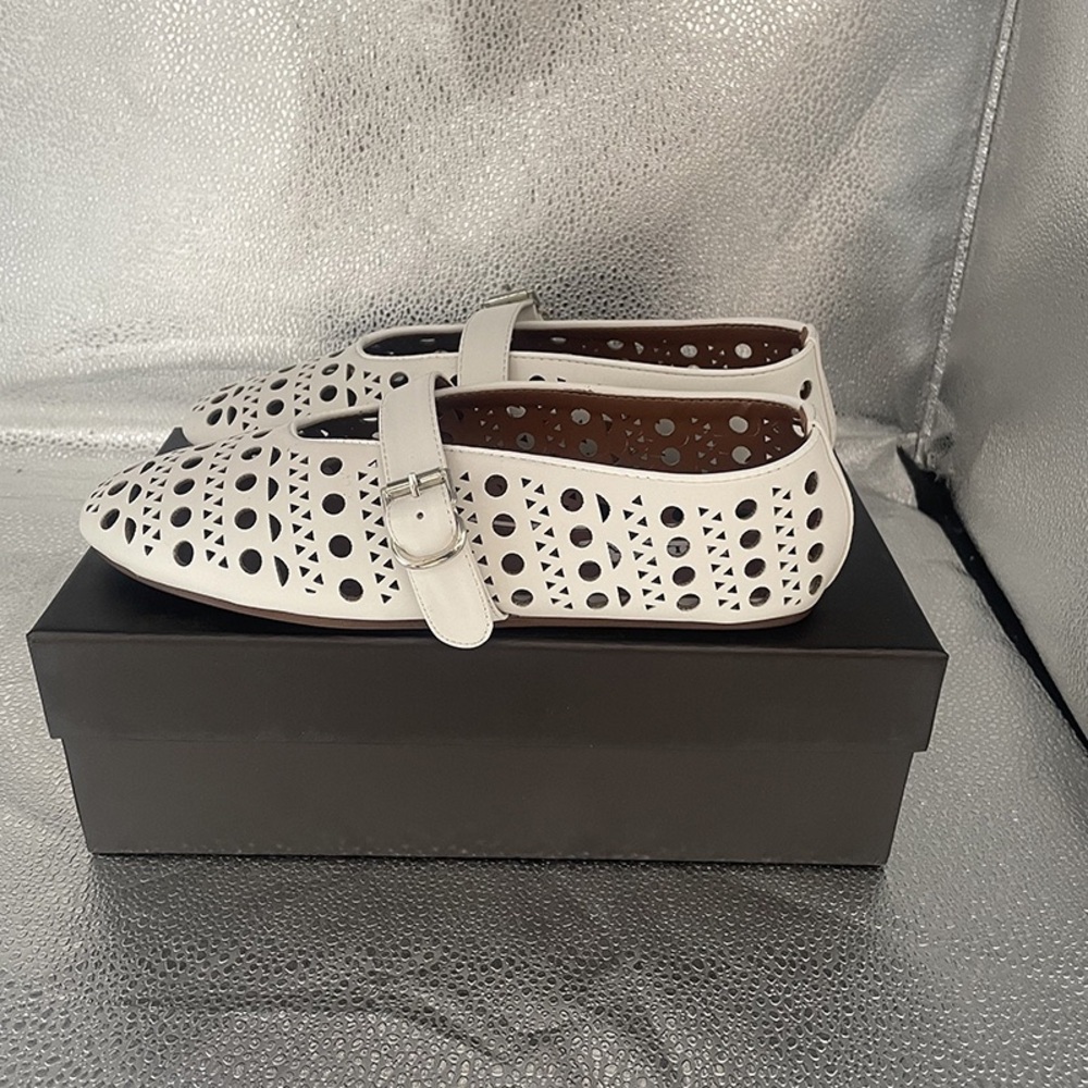Ballerines en agneau Alaia Vienne